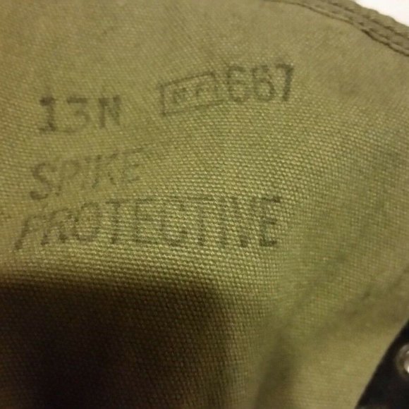 BATA VIETNAM ERA COMBAT BOOTS 13N SI517 main image 11